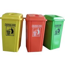 سطل زباله پلاستیکی استاندارد